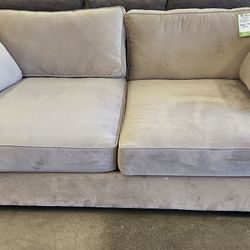 Light Grey Deep Seat Sofa