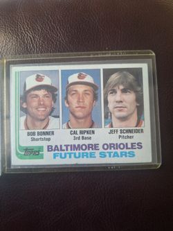 2 1982 Topps Cal Ripken Jr Rookie Baseball Card 