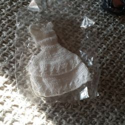 Vestidito Blanco Para Barbie