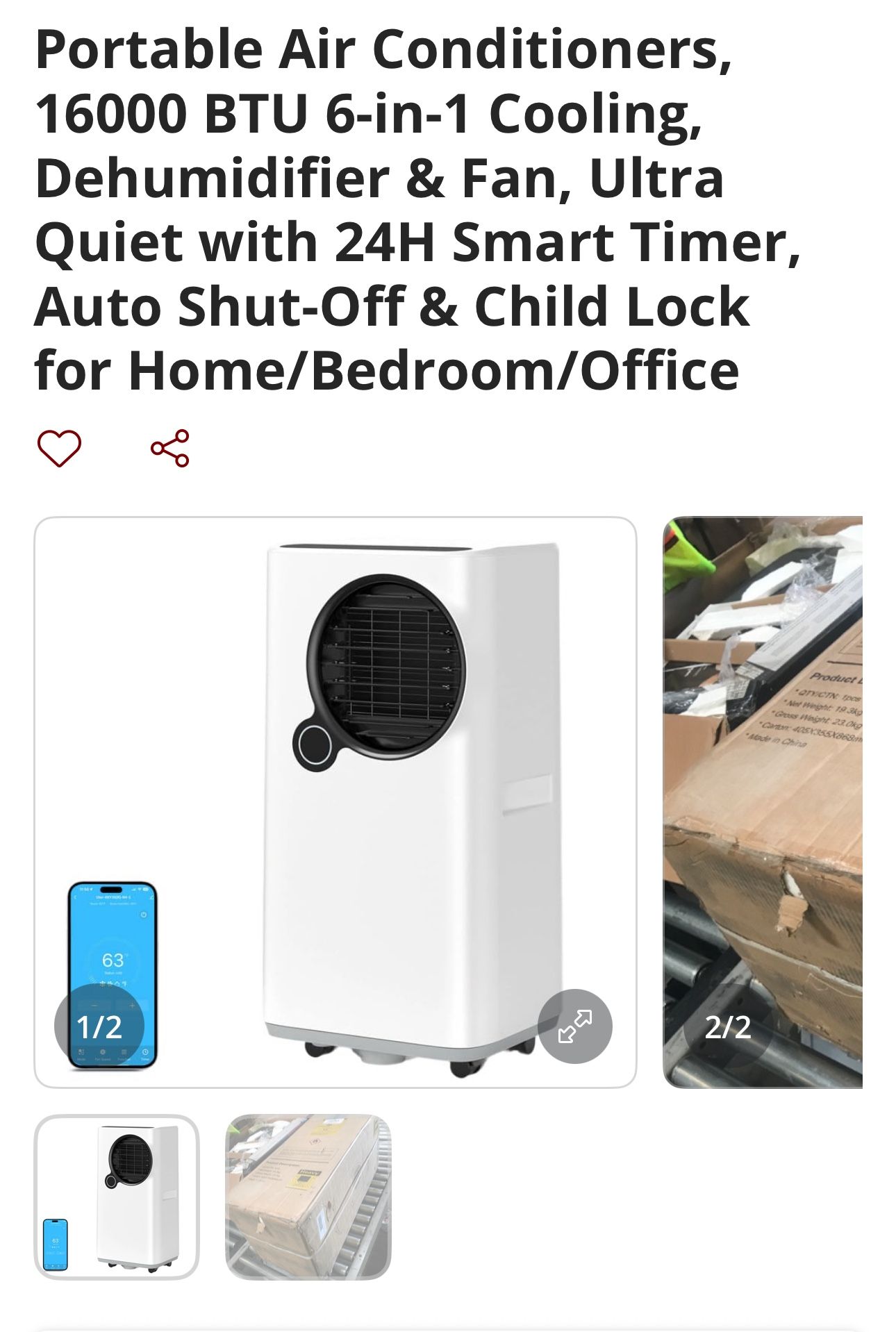 Air Conditioning Unit / Portable AC