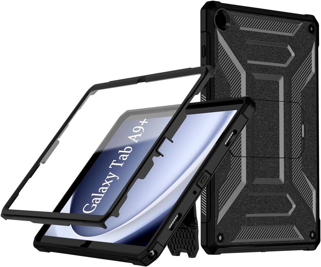 new Case for Samsung Galaxy Tab A9 Plus 11 Inch 2023 Case Built-in Screen Protector Armor Series Rugged Unibody Hybrid Kickstand Dual Layer Cover for 