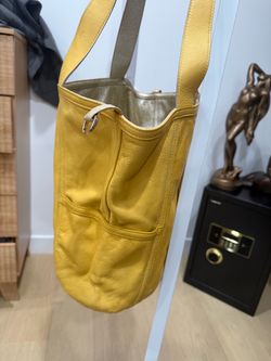 Cole haan reversible leather bag