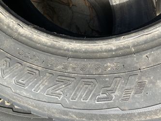 P 245/65/17   Two Fuzion Brand Matching $50 Each