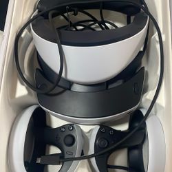 PlayStation VR2 (PS VR2) + Sense Controllers – Tested, Works 100%