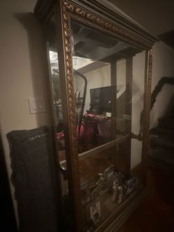 Armoire w/Glass Shelves