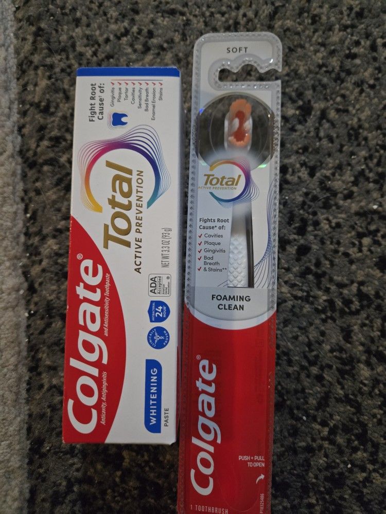 Colgate Total Toothpaste & Toothbrushes