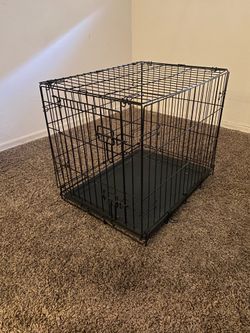 Medium to small wire kennel