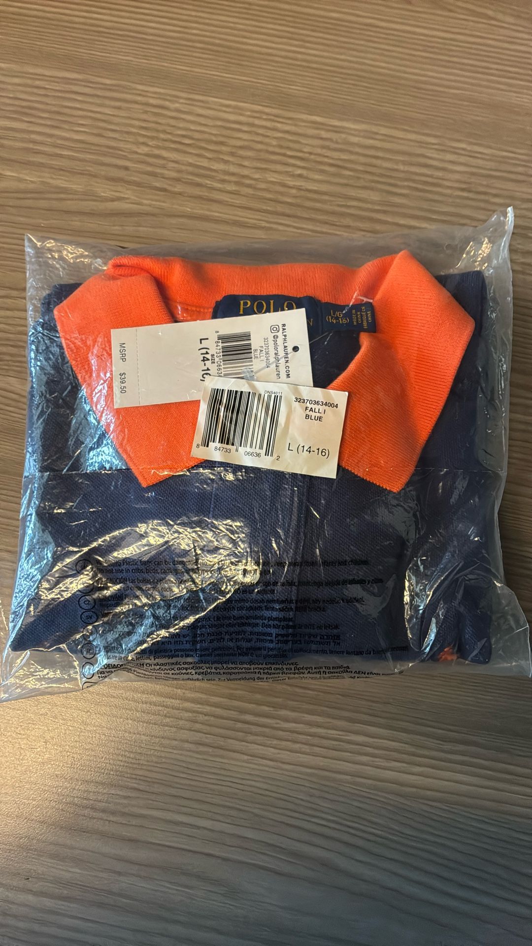 Polo Long Sleeve Jersey