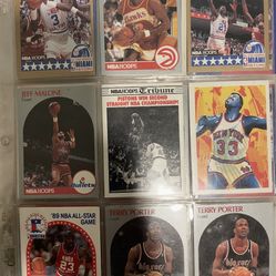 NBA basketball And Baseball Cards Included Magic Johnson