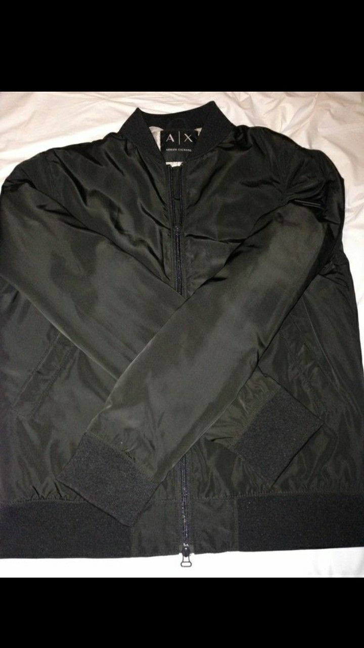 armani exchange mens jacket-medium