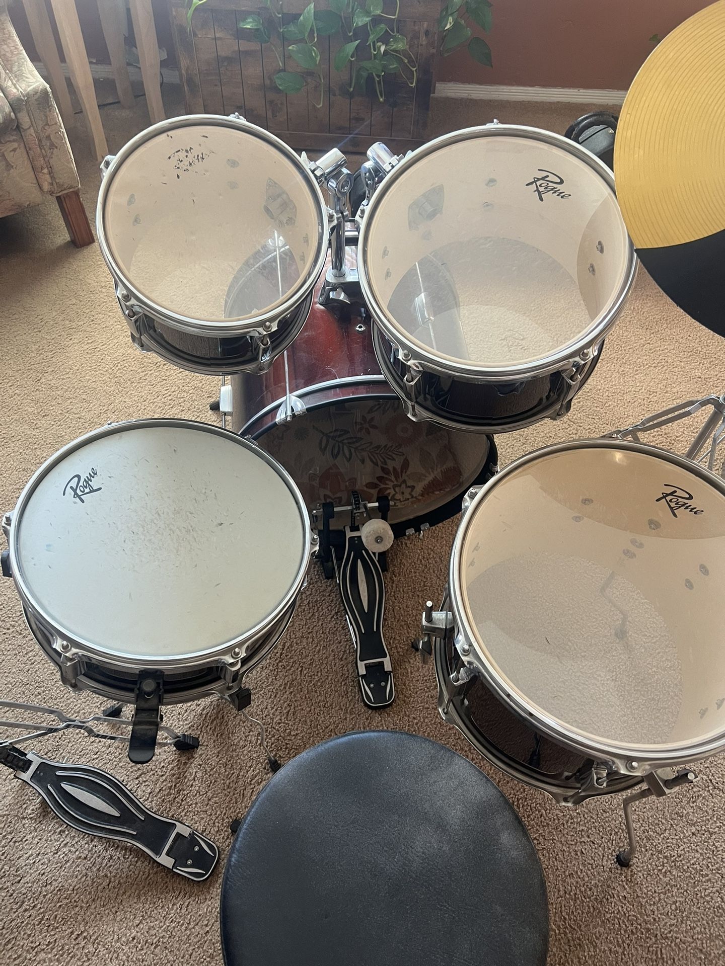 Youth Drum Kit With Pads