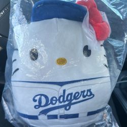 Dodgers Hello Kitty Squishmellow