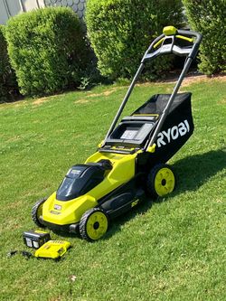 Ryobi 20" Cordless Brushless Lawn Mower