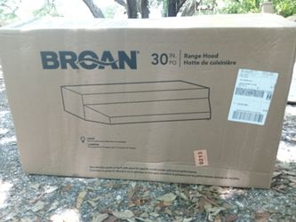 Broan 30" Stainless Steel Range Hood