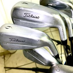 Titleist 250 Golf Club Irons + GT3 Driver/Studio Style Putter