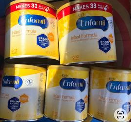 Enfamil 2 big cans / 3 little cans