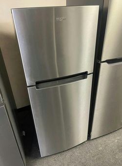 Whirlpool Stainless Steel Fridge with Bottom Freezer