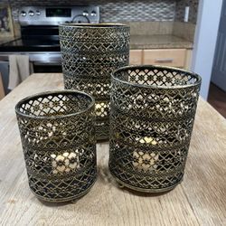 Candle Holders Set Of 3