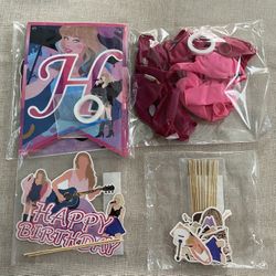 Taylor Swift Birthday Party Decoration