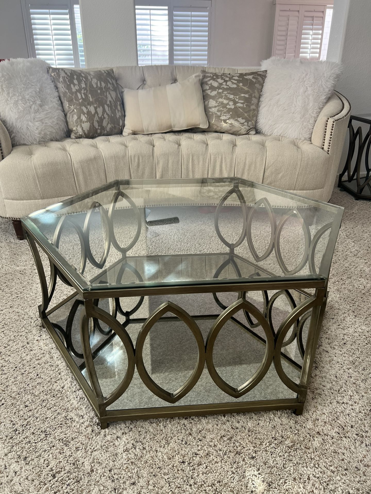 Coffee Table With Side Tables
