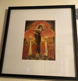 5 x 7 framed art