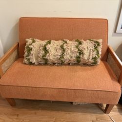 43” Square Arm Loveseat