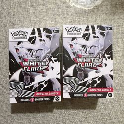 Pokemon White Flare Booster Bundles