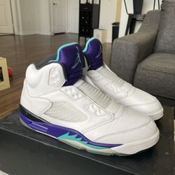 Air Jordan 5 Fresh Prince Grape size 10.5