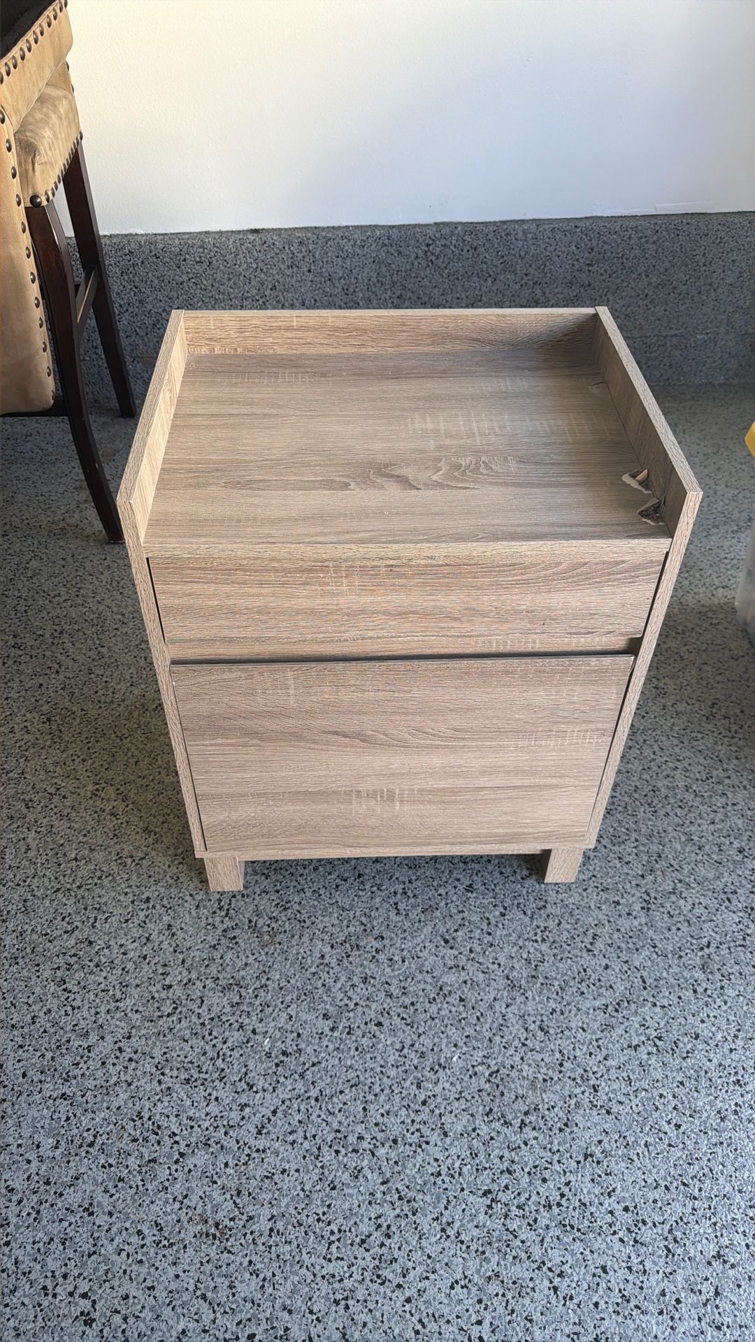 Printer Stand - 2 Drawer - Neutral Color