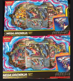 Pokémon Mega Greninja ex Premium Collection Box