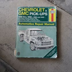 Haynes repair manual Chevy & GMC pickips