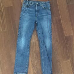 Levi’s 501 blue denim jeans 