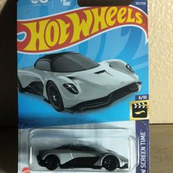 2022 Hot Wheels #103 "Aston Martin Valhalla" Silver - HCV69