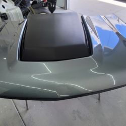 2020 Chevy Silverado black widow hood