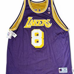 Vintage Champion Los Angels Lakers Kobe Bryant reversible jersey  