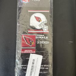 Official Arizona Cardinals 2 Sided garden flag 12.5”18”