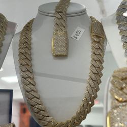 chain and bracelet set