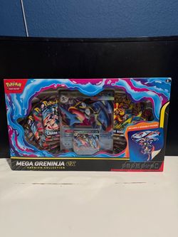 Pokemon TCG Mega Greninja ex Premium Collection Box Sealed New