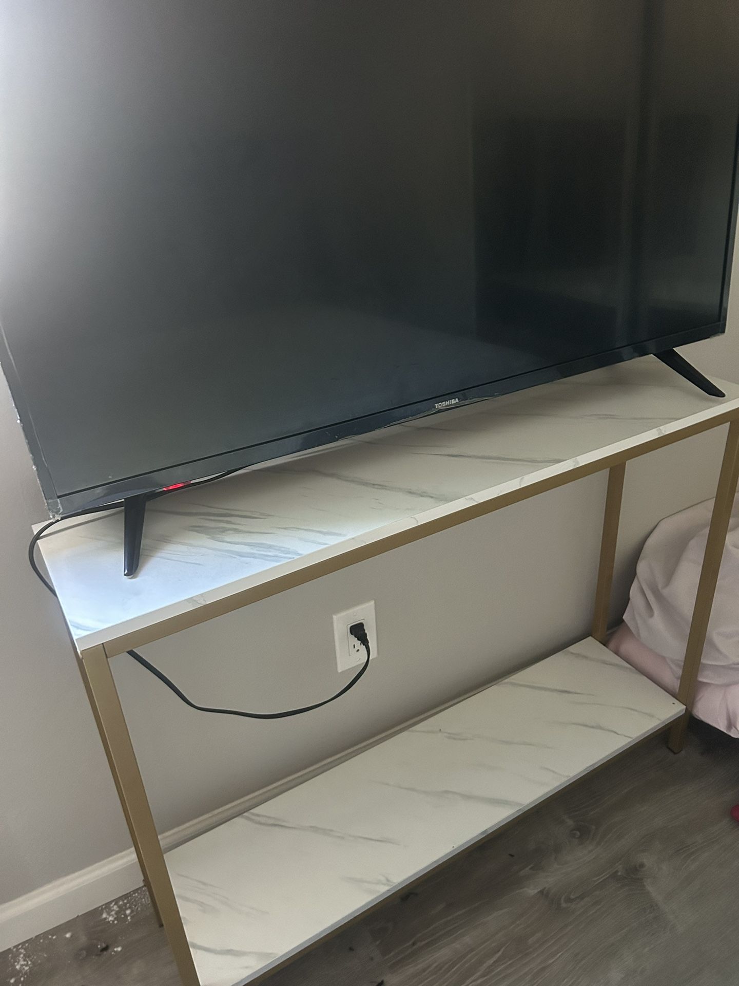 TV Marble Console Table 