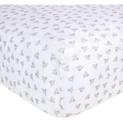 Organic Cotton Fitted Crib Sheets — Set of Five
