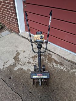Ryobi 2-cycle mini cultivator,  not running $20