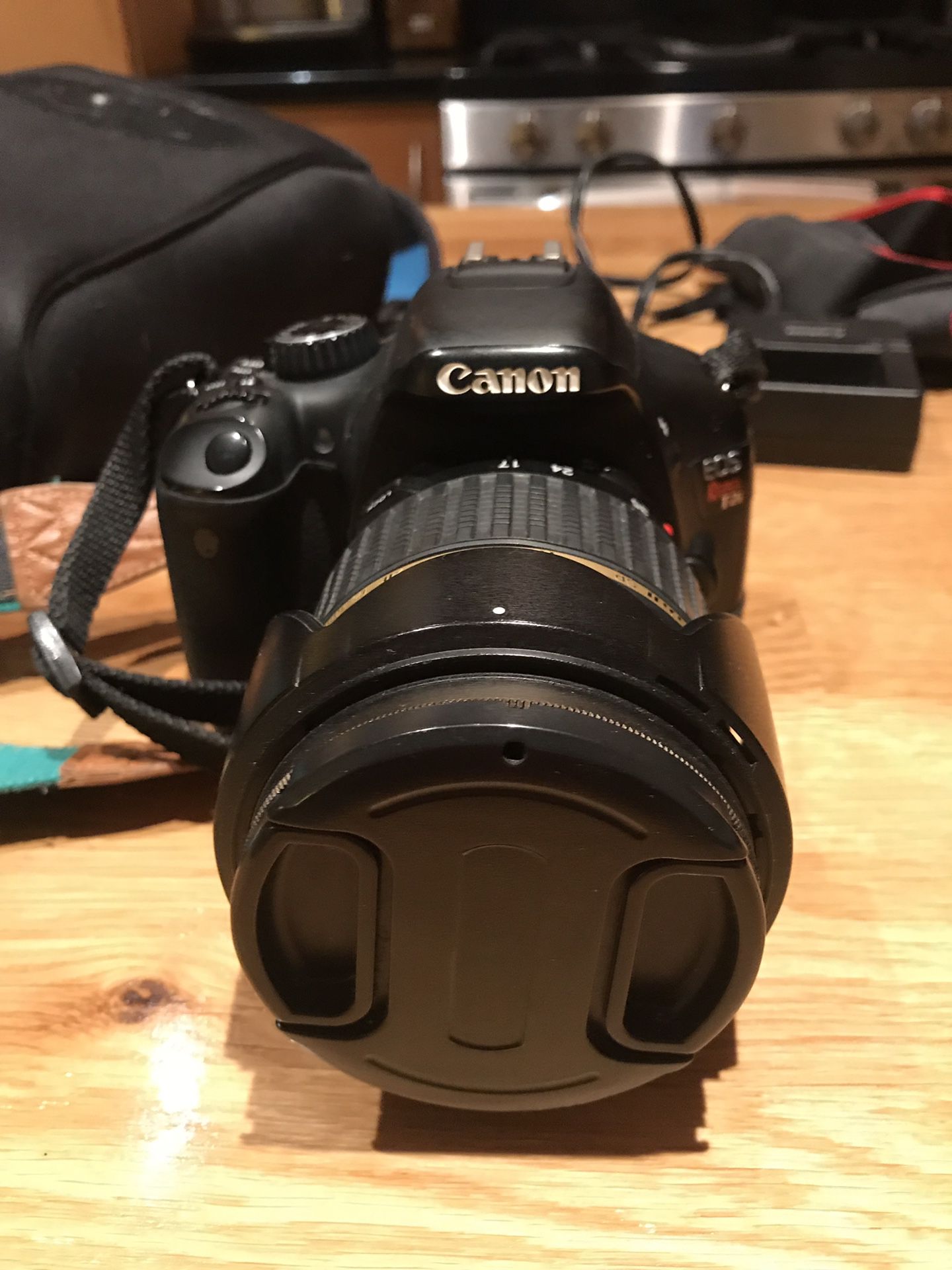 Canon t2i with 3 lens and extras!