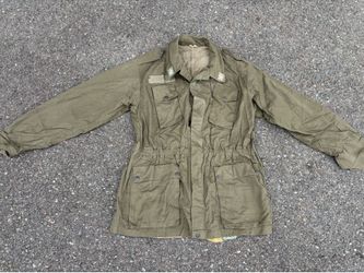 Military surplus Italian combat jacket