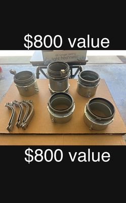 EMT Connectors 4 Inch w/ Plastic Bushings & 4” Nipple (over $800 Value)
