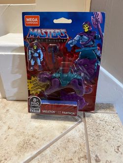 Masters of the Universe MOTU Mega construx Skeketor  & Panthor set new