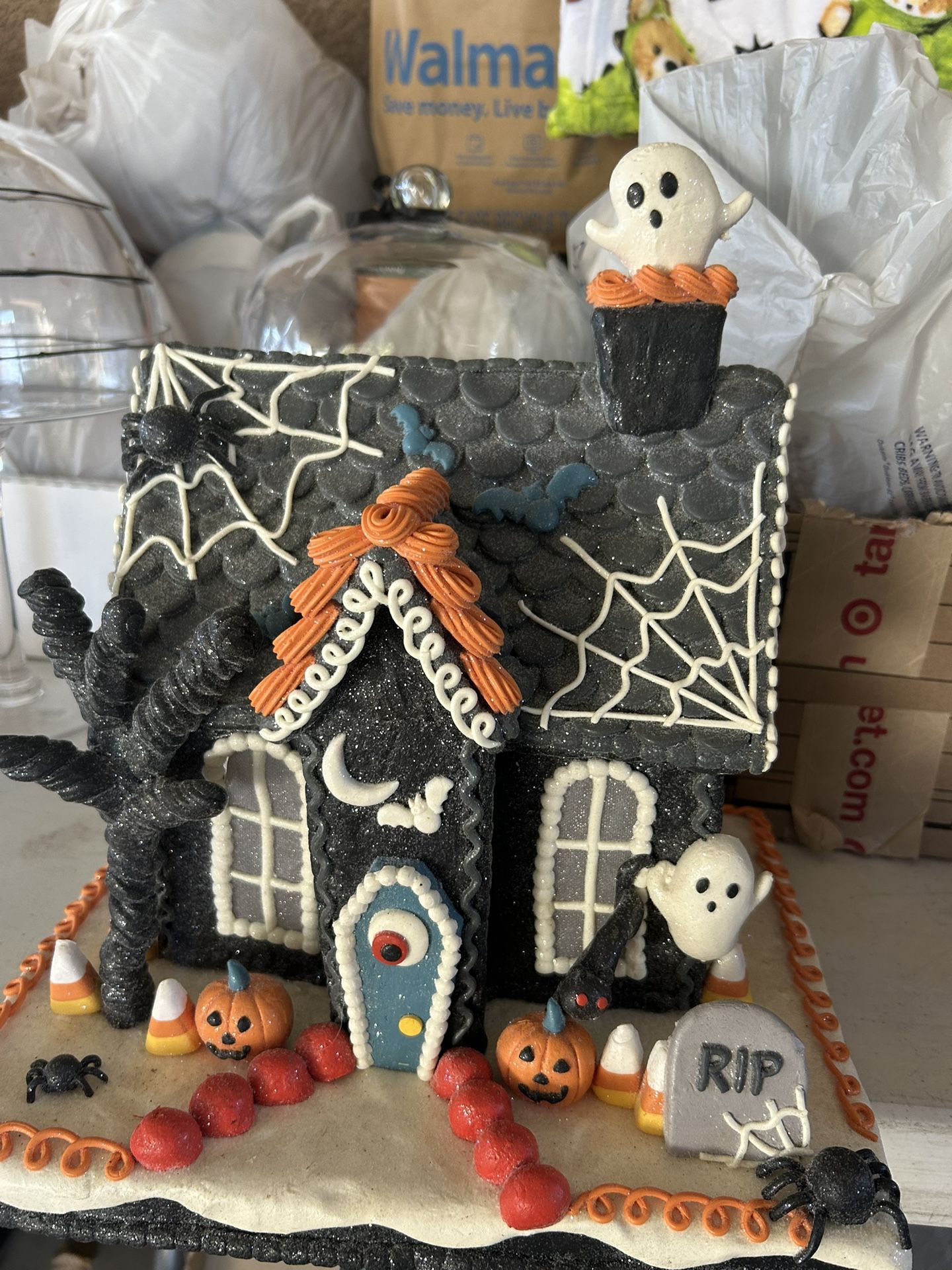 Halloween Haunted House Decor