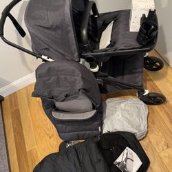 Bugaboo Fox 3 bassinet and seat stroller + Accessories 