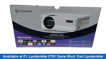Vankyo Leisure 470r White Home Media Projector
