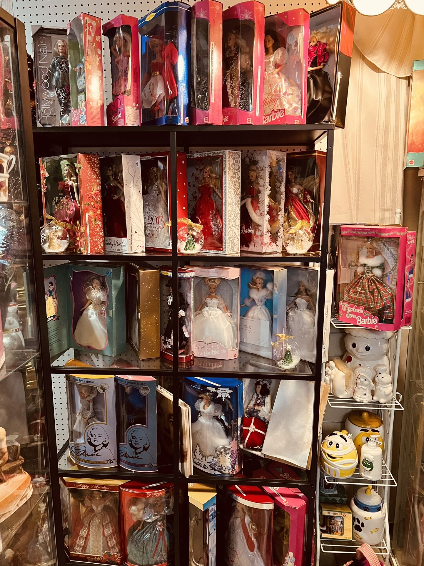 Collectable Barbies New in Box.