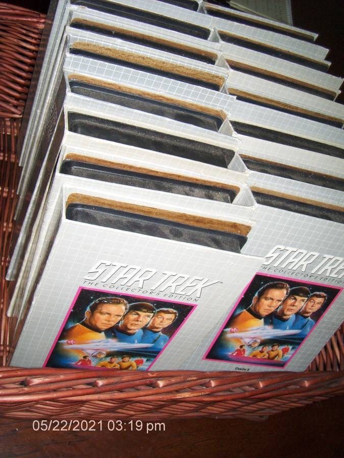 Star Trek complete Original Series VHS Collector’s Edition, New, opened Box